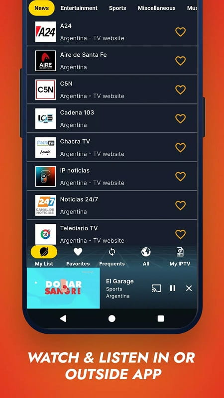Orbitv APK - screenshot 2
