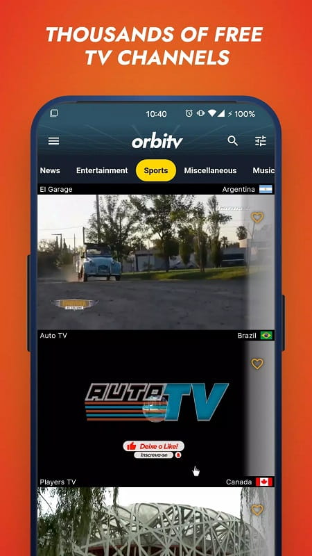 Orbitv APK - screenshot 3