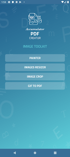 Accumulator PDF creator - screenshot 3