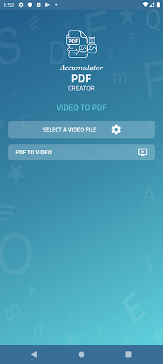 Accumulator PDF creator - screenshot 4