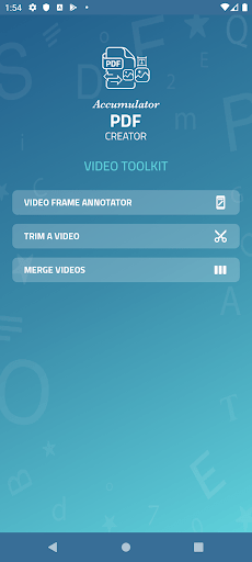 Accumulator PDF creator - screenshot 5