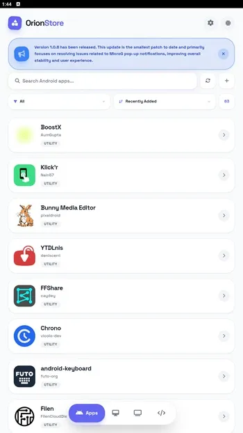 Orion Store - screenshot 4