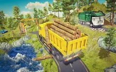Offroad Cargo Transport Truck Driving Simulator 19 - screenshot 2