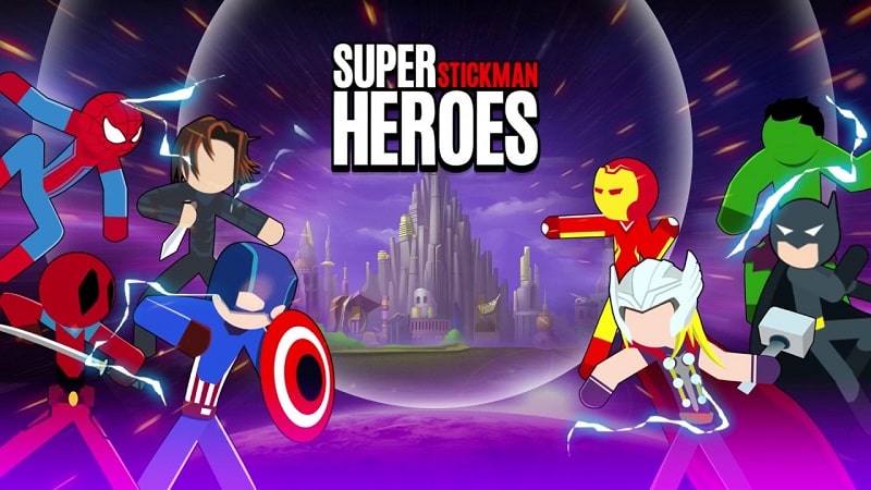 Super Stickman Heroes Fight APK - app icon