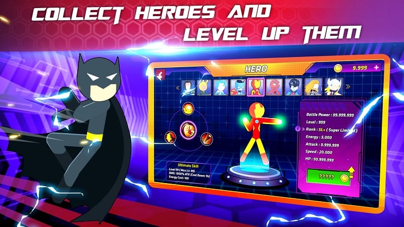 Super Stickman Heroes Fight APK - screenshot 3