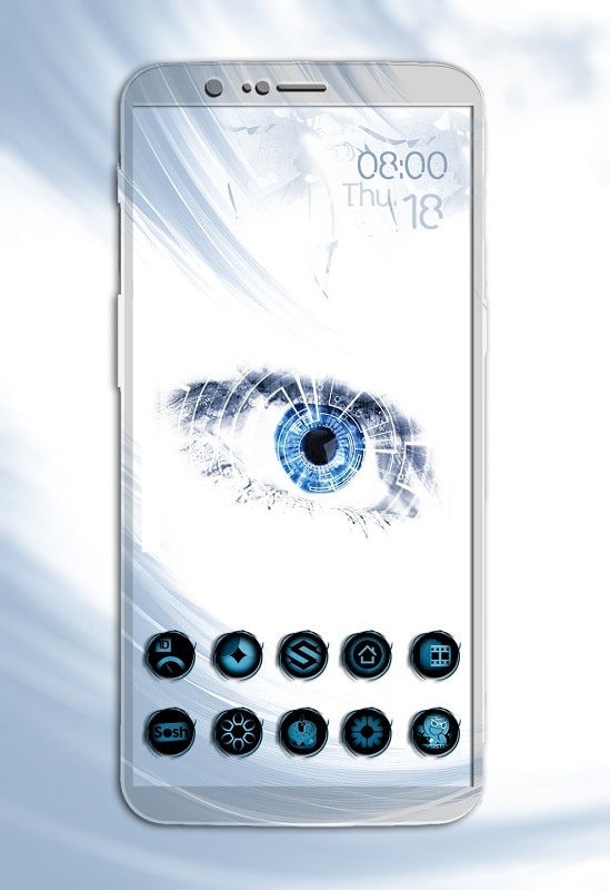 Black Army Sapphire Icon Pack APK - screenshot 5