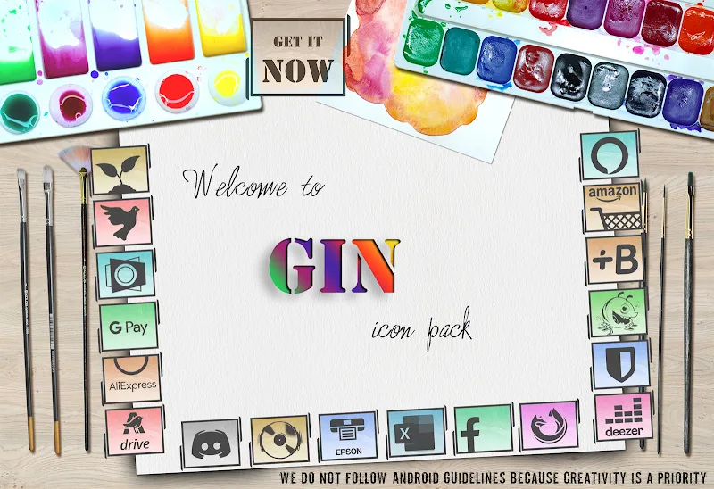 GIN Icon Pack - screenshot 1