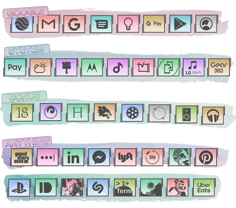 GIN Icon Pack - screenshot 2