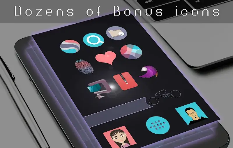 Sinfonia Icon Pack Pure design v228.0 APK (Full Version) - screenshot 5