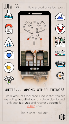 WhitArt Icon Pack - screenshot 1