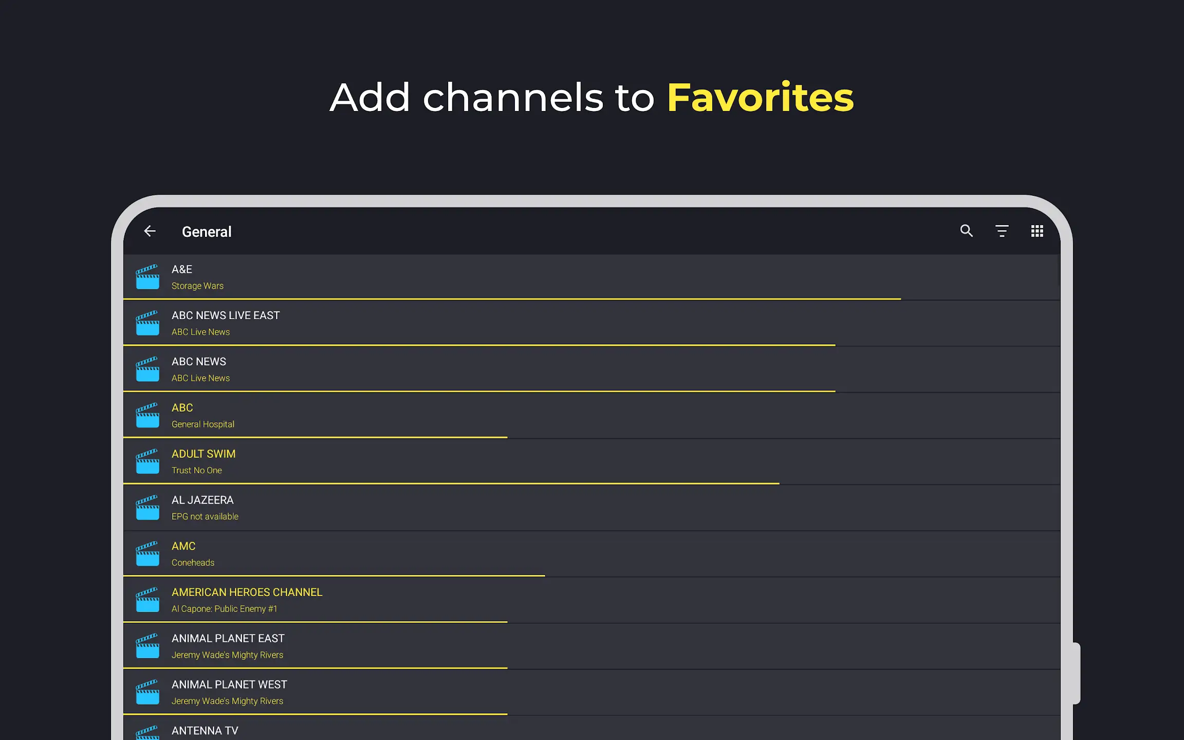 Televizo - screenshot 1