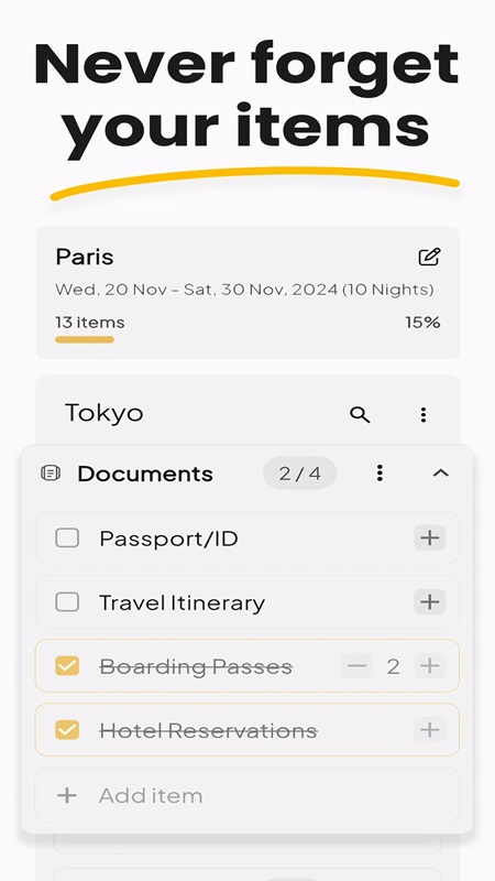 PackMate APK - screenshot 6