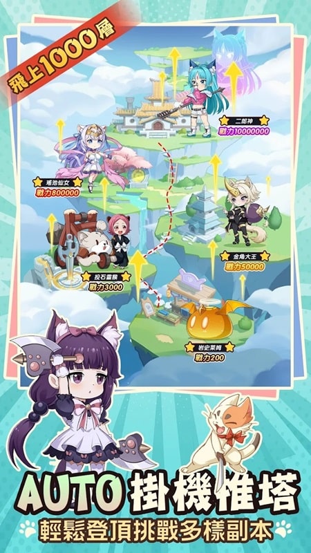 Angry Purrs Idle RPG APK - screenshot 5