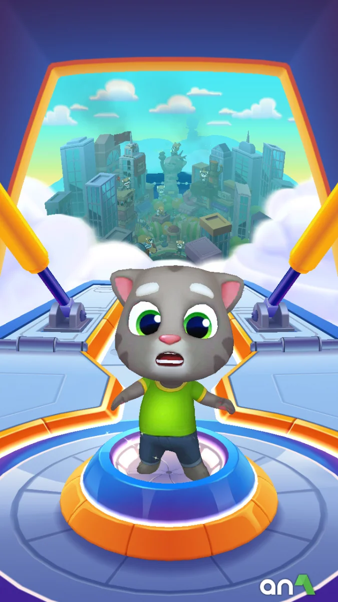 Talking Tom Hero Dash - screenshot 1