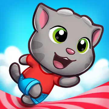 Talking Tom Candy Run MOD APK icon