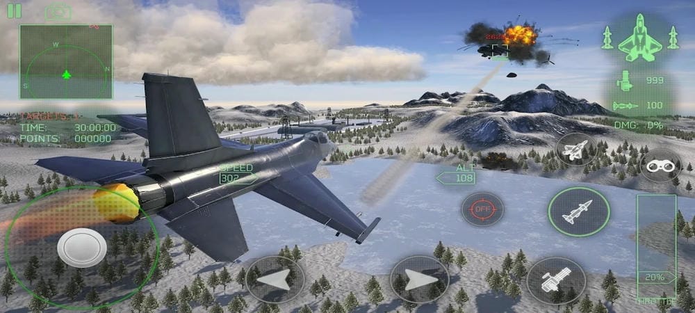 Fighter Jet Combat Warzone APK - screenshot 3