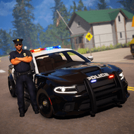 Real Police Car Simulator Game - app icon