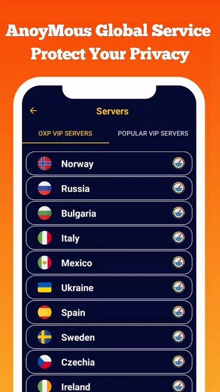 OXP VPN APK - screenshot 3
