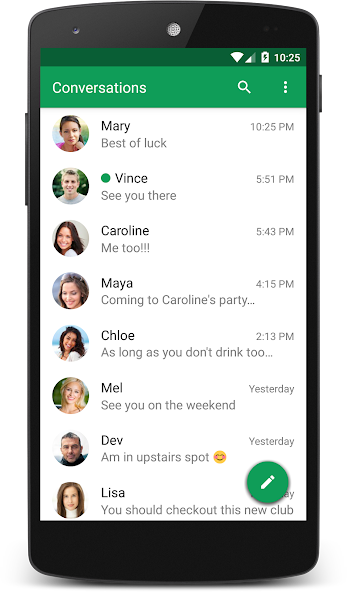 chomp SMS PRO - screenshot 1