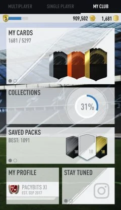 FUT 18 Pack Opener by PacyBits - screenshot 2