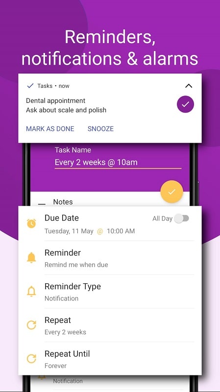 Tasks Todo list APK - screenshot 3