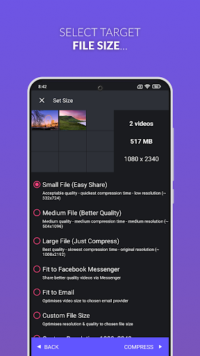 Video Compressor Panda APK 1.3.29 for Android - screenshot 3