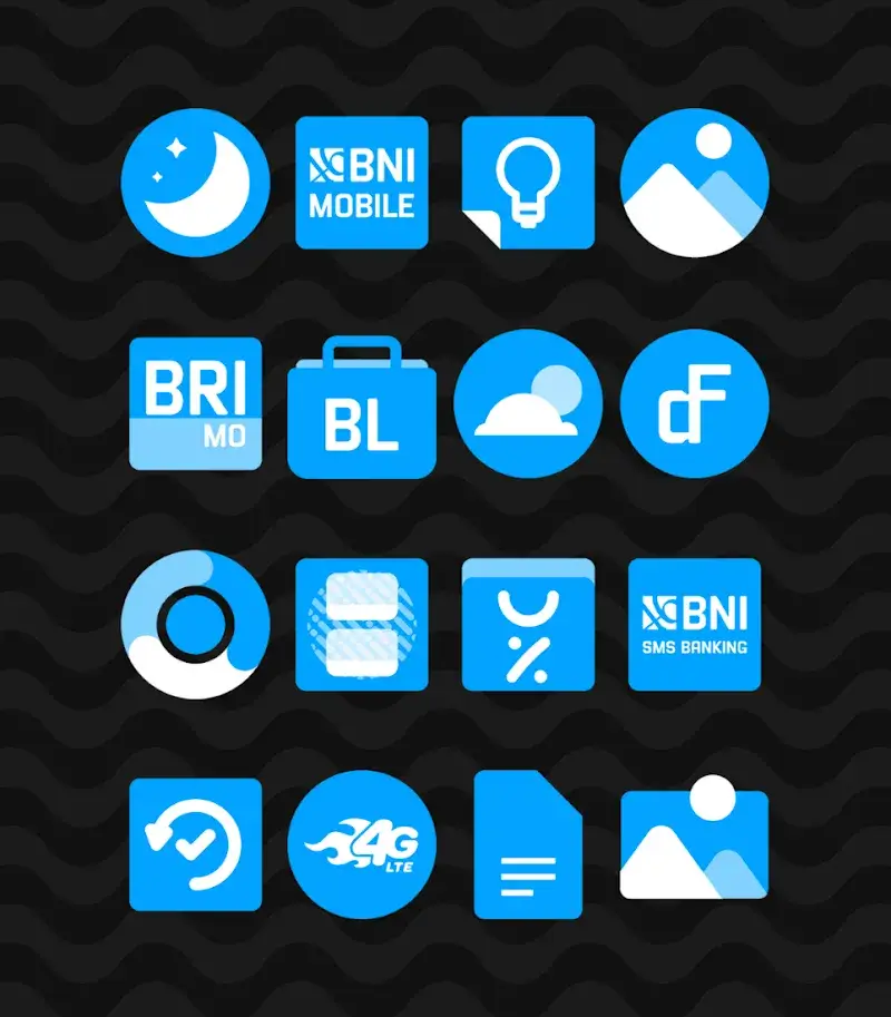 Blue - Icon Pack - screenshot 6