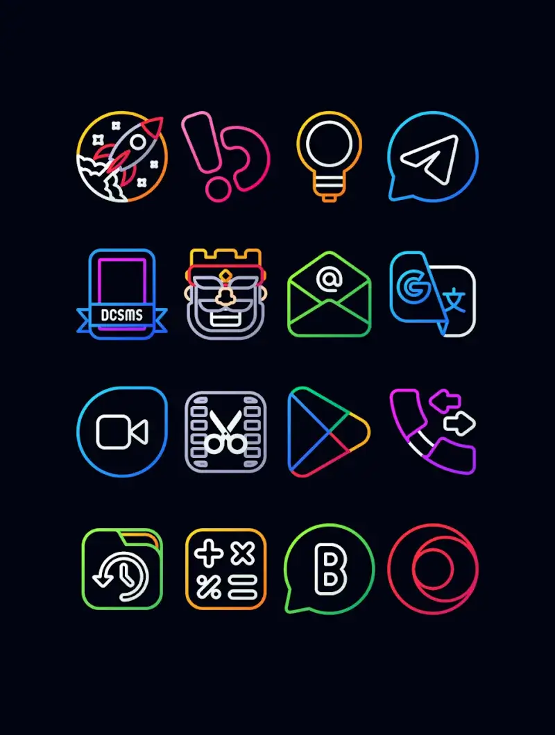 Nambula - Lines Icon Pack - screenshot 2