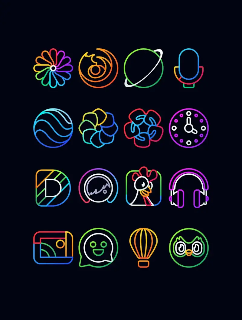 Nambula - Lines Icon Pack - screenshot 3