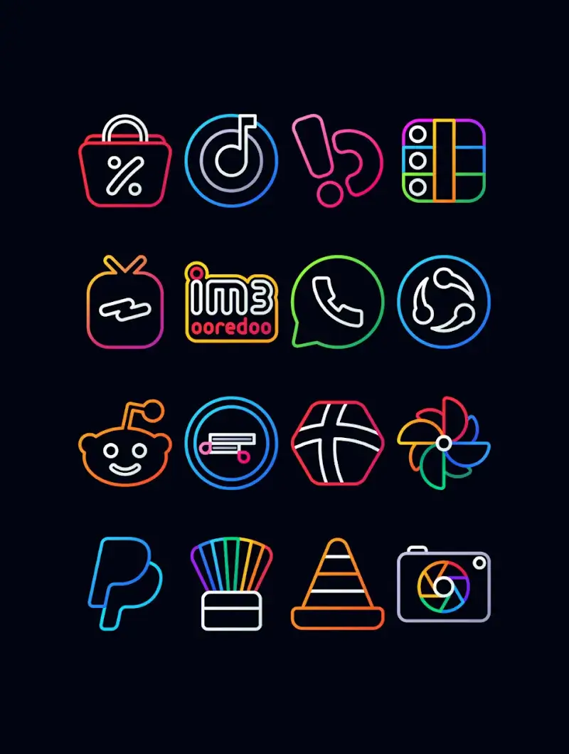 Nambula - Lines Icon Pack - screenshot 5