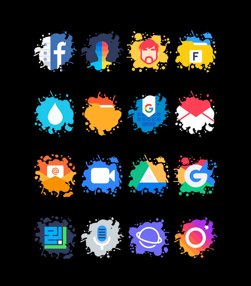 Splatter - Icon Pack - screenshot 4