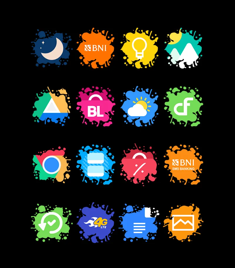 Splatter - Icon Pack - screenshot 5