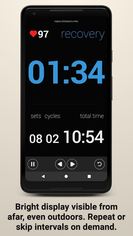 Tabata Timer and HIIT Timer - screenshot 1