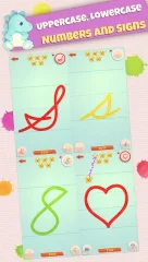LetraKid Cursive: Alphabet Letters Writing Kids - screenshot 1