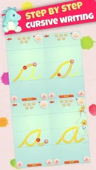 LetraKid Cursive: Alphabet Letters Writing Kids - screenshot 2