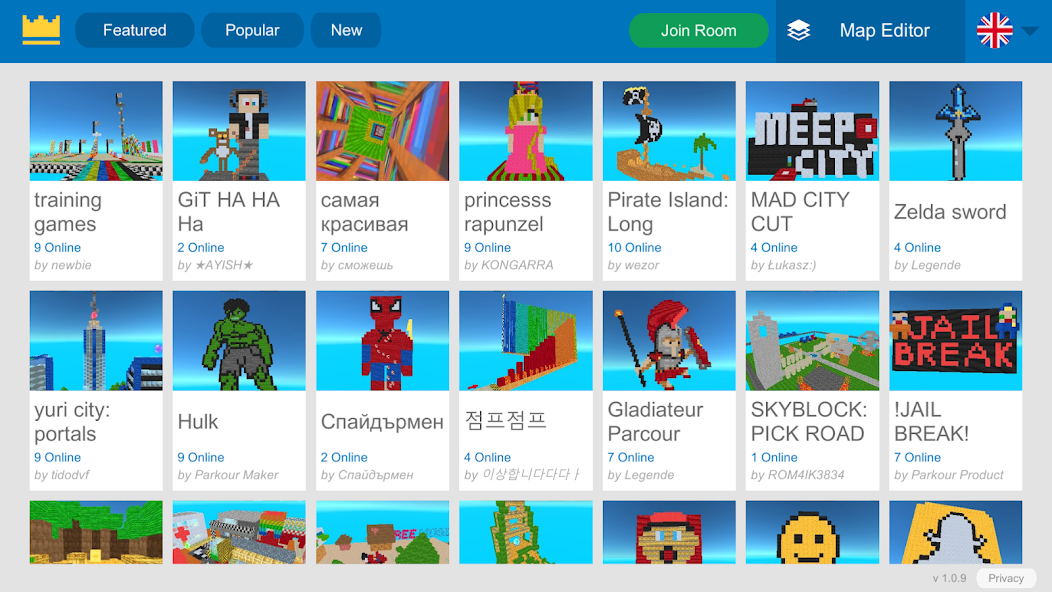 Parkour Craft: Online PvP Game - screenshot 18