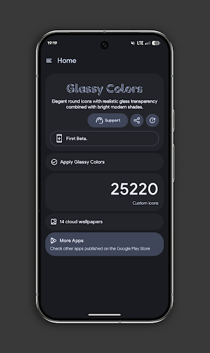 Glassy Colors Icons - screenshot 4