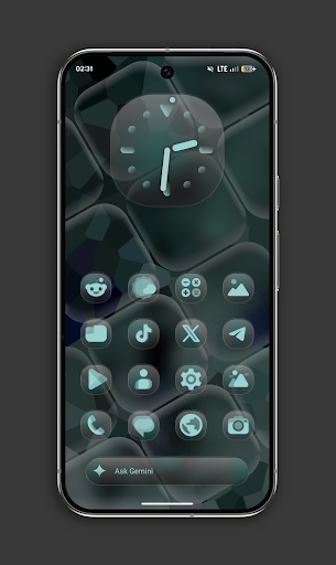 Glassy MaterialYou Icons - screenshot 4