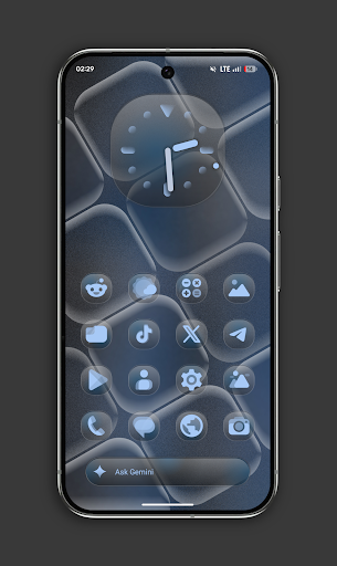 Glassy MaterialYou Icons - screenshot 5