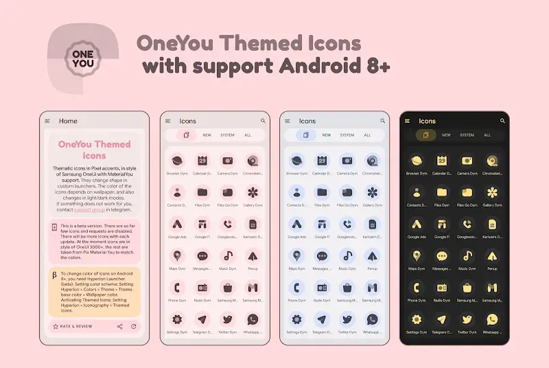 OneYou Themed Icon Pack - screenshot 1