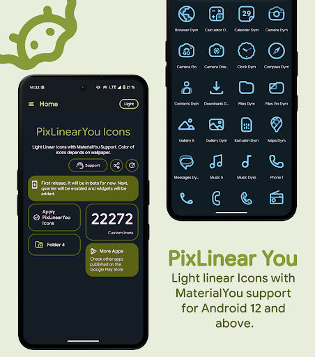 PixLinear You Icon Pack - screenshot 1