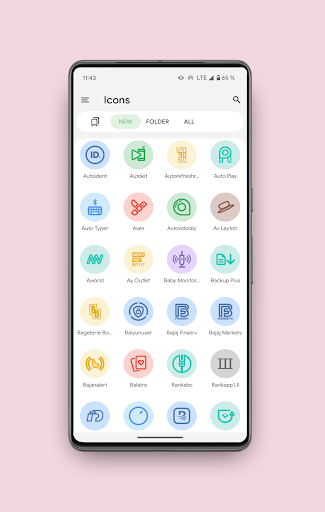 Pix Material Colors Icon Pack - screenshot 5