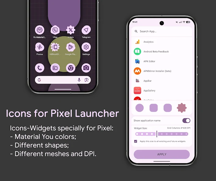Pix Material You Icons - screenshot 2