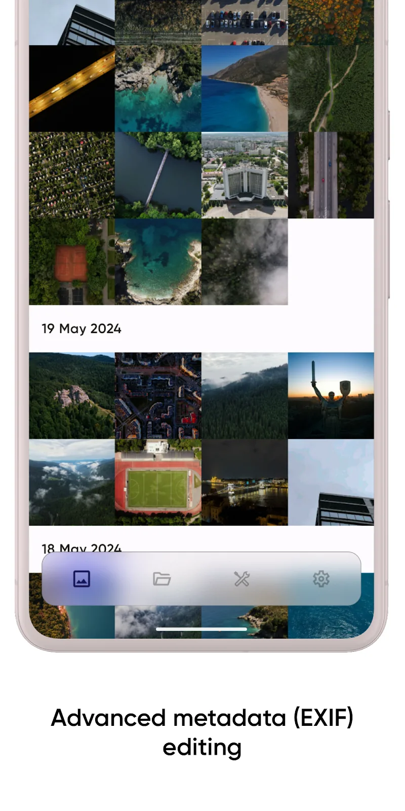 Graphie - EXIF management - screenshot 1