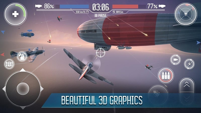 Sky Baron War of Nations APK - screenshot 1