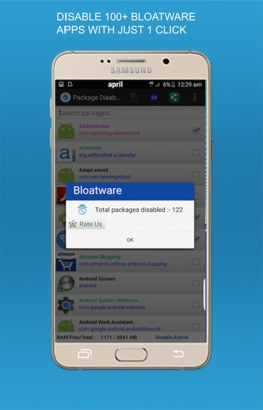 Package Disabler Pro APK - screenshot 1