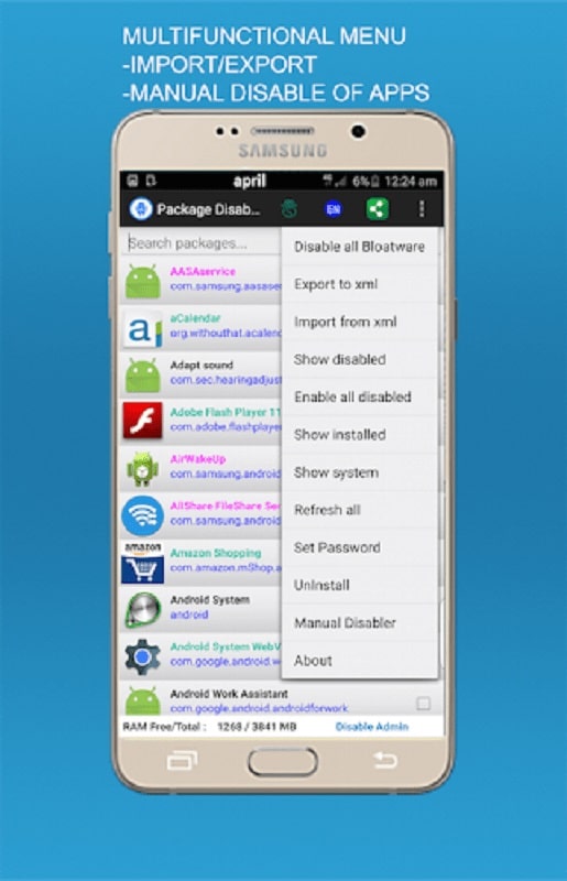 Package Disabler Pro APK - screenshot 3