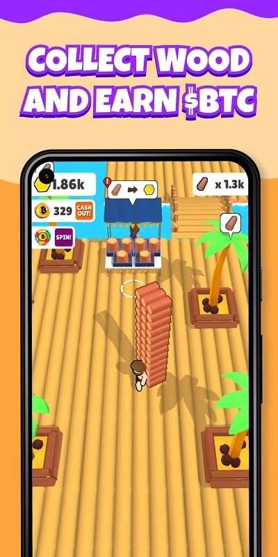 Bitcoin Castaway APK - screenshot 1