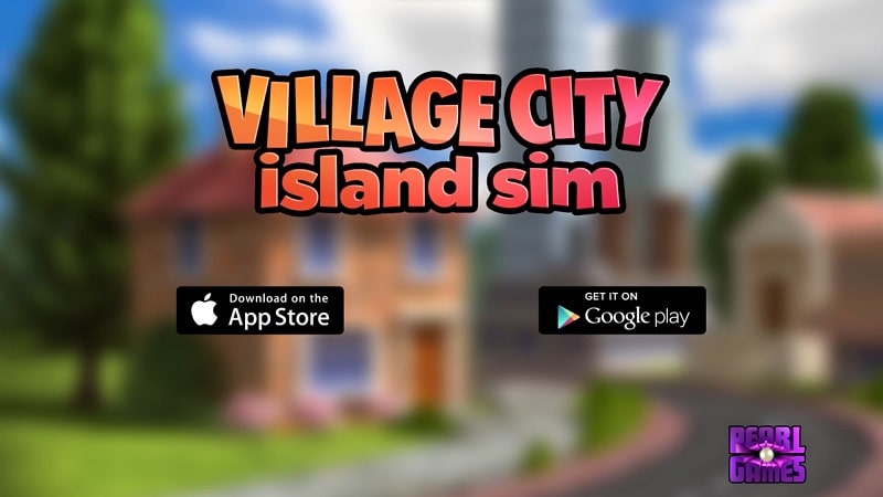 Village Island City Simulation APK MOD APK icon