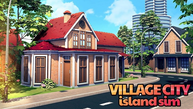 Village Island City Simulation APK - screenshot 2